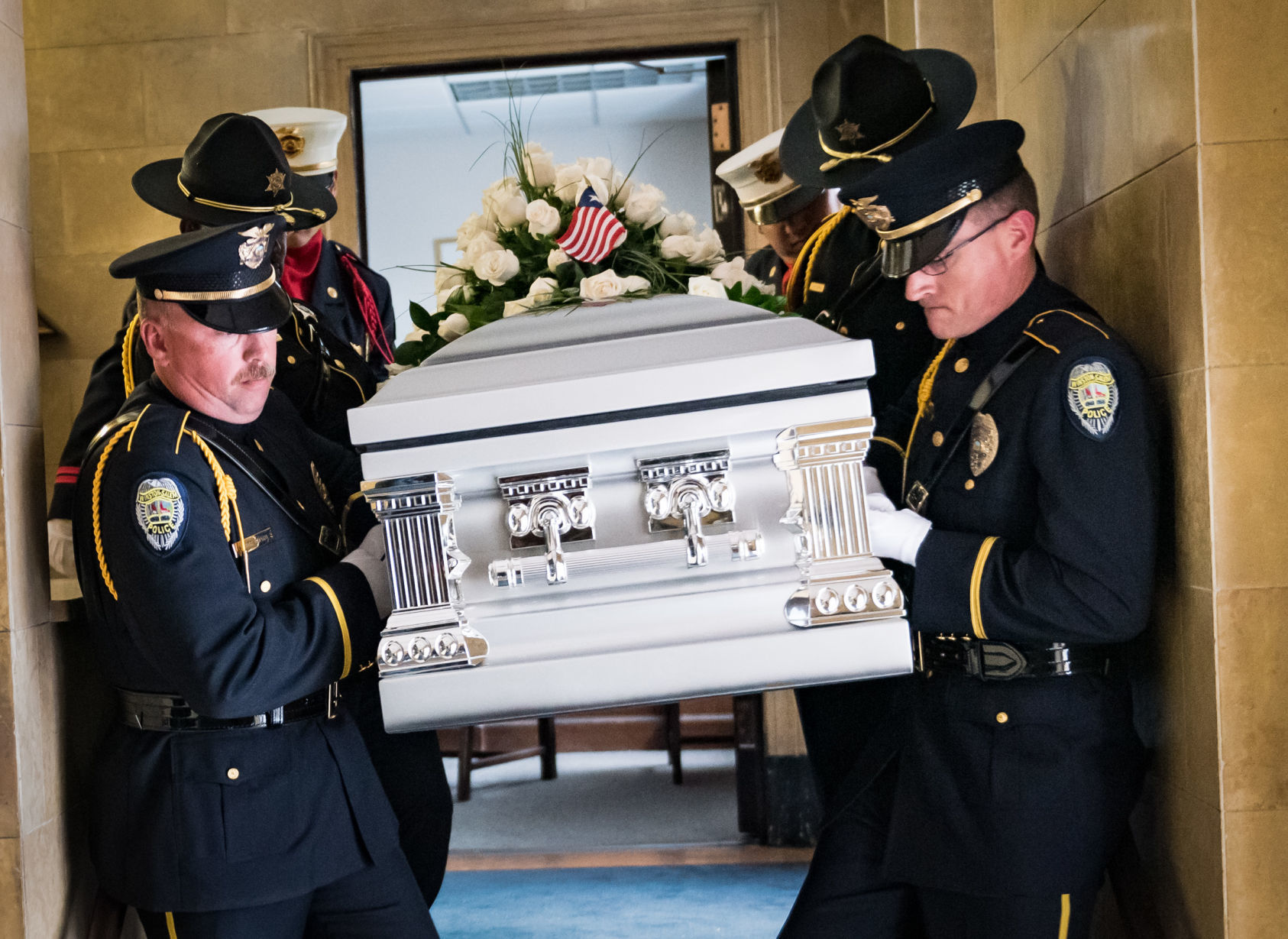 Vivian H. Burke Lies in State